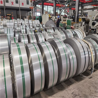 Cold Rolled 0.3mm 304 304L Stainless Steel Strip Coil 3mm Strip Logam 8K Selesai