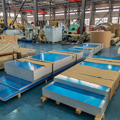 Pelat Lembaran Paduan Aluminium Kelas Dirgantara T3 2024 Ketebalan 1.5Mm-150Mm untuk Komponen Struktur Pesawat