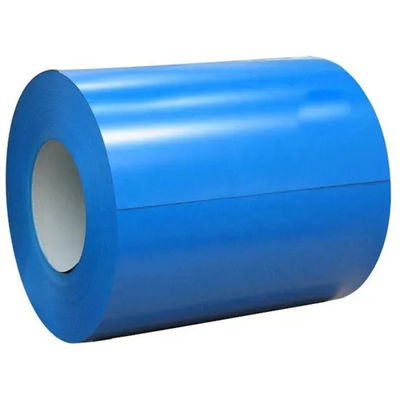 Bahan atap Galvanized PPGI Steel Coil Warna dilapisi Prepainted 0.12-4mm